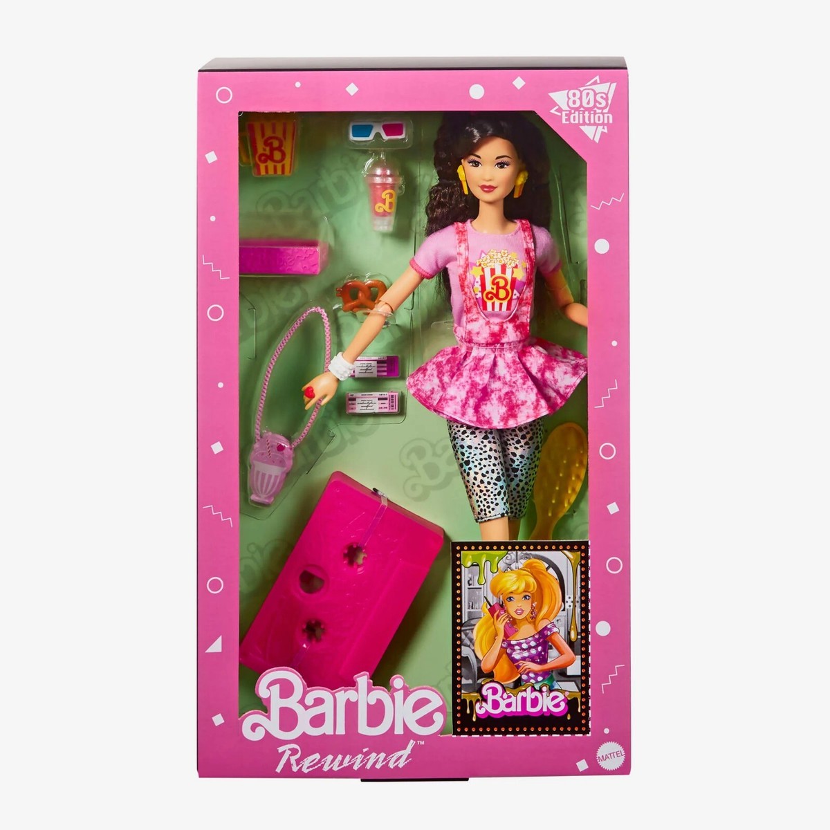 New 2023 Rewind 80's Edition Movie Theater Asian Barbie HJX18 | eBay