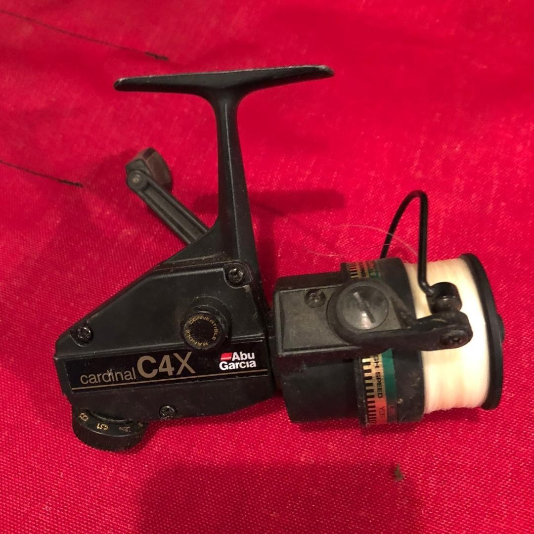 ABU GARCIA CARDINAL C4X VINTAGE SPINNING REEL | eBay