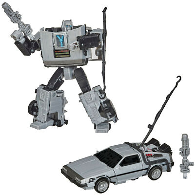 NEW Hasbro E8545 Back to the Future Transformers Mash-Up GIGAWATT