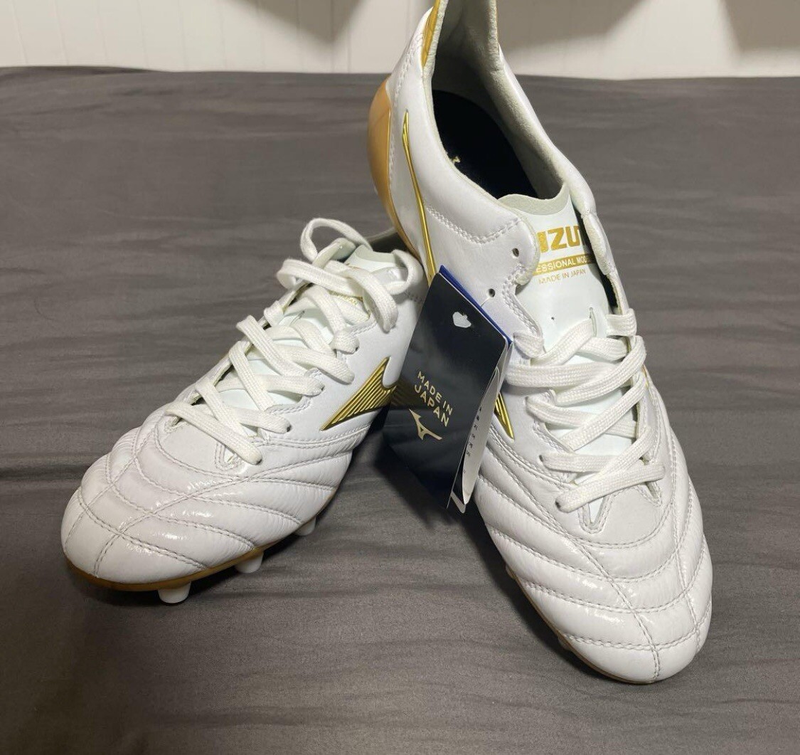 MIZUNO MORELIA NEO II Limited 2000 Pairs Japan 27cm White Gold