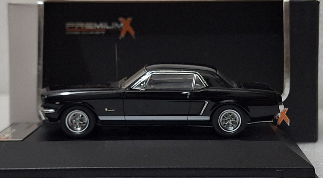 Ford Mustang 1965 Black 1:43 Premium x IXO PRD204 EXTREMELY RARE