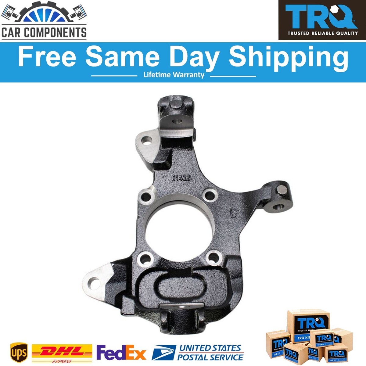 Front Steering Knuckle Spindle LH Driver Side for Chevy GMC 2500