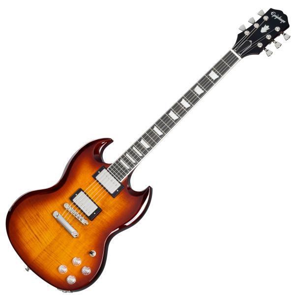 Epiphone SG Modern Figured Mojave Burst Electric Guitar with gig