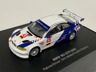 1/43 Minichamps BMW M3 GTR 2001 Car #43 DEALER Ed. 80 42 0 139 180