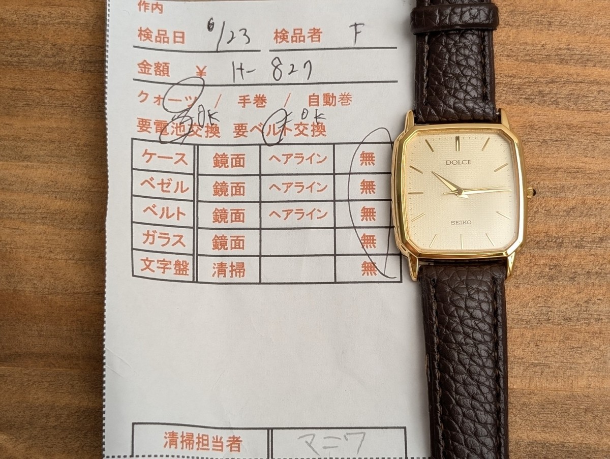 1995 SEIKO Dolce 8N41-5160 Gold Quartz Men's Watch Vintage 27mm | eBay