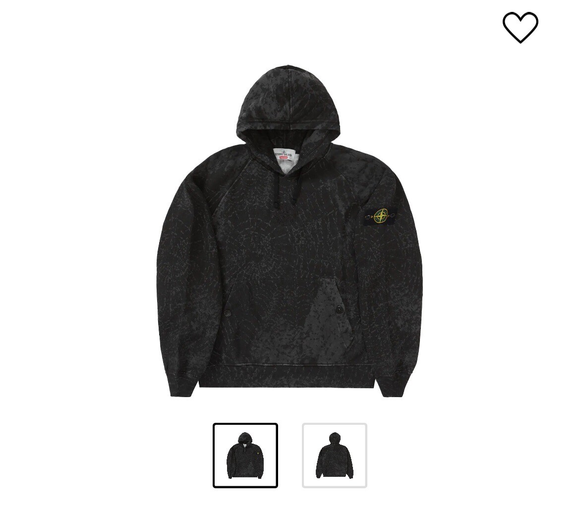 Supreme X Stone Island Hoodie Size S (brand New) Ships Fast | eBay