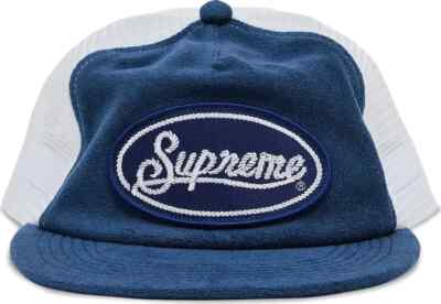 Supreme Terry Mesh Back 5 Panel 'Blue' | eBay