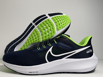 New Nike Zoom Pegasus 39 Seattle Seahawks Shoe Sneakers DR2061-400