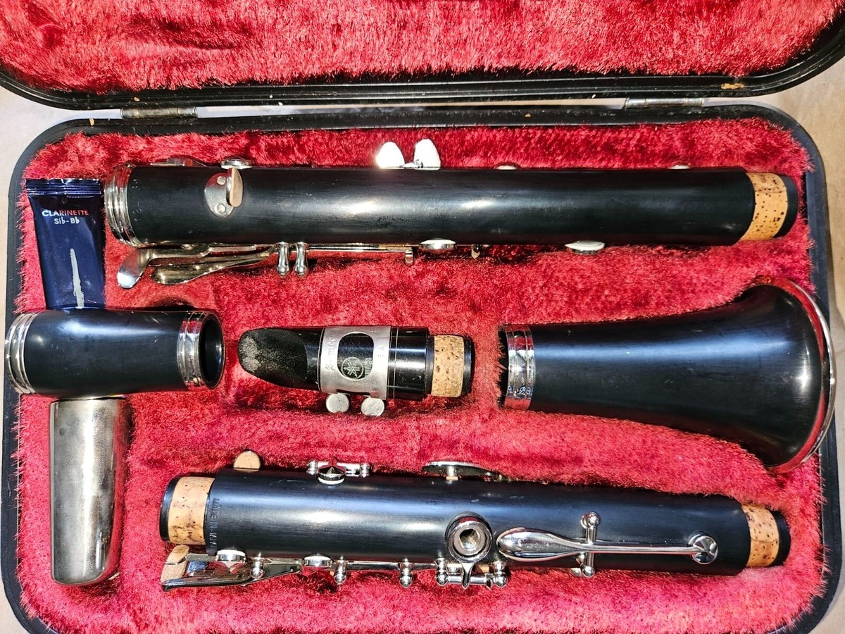 Yamaha YCL-250 clarinet, Japan, with case and mouthpiece, Very