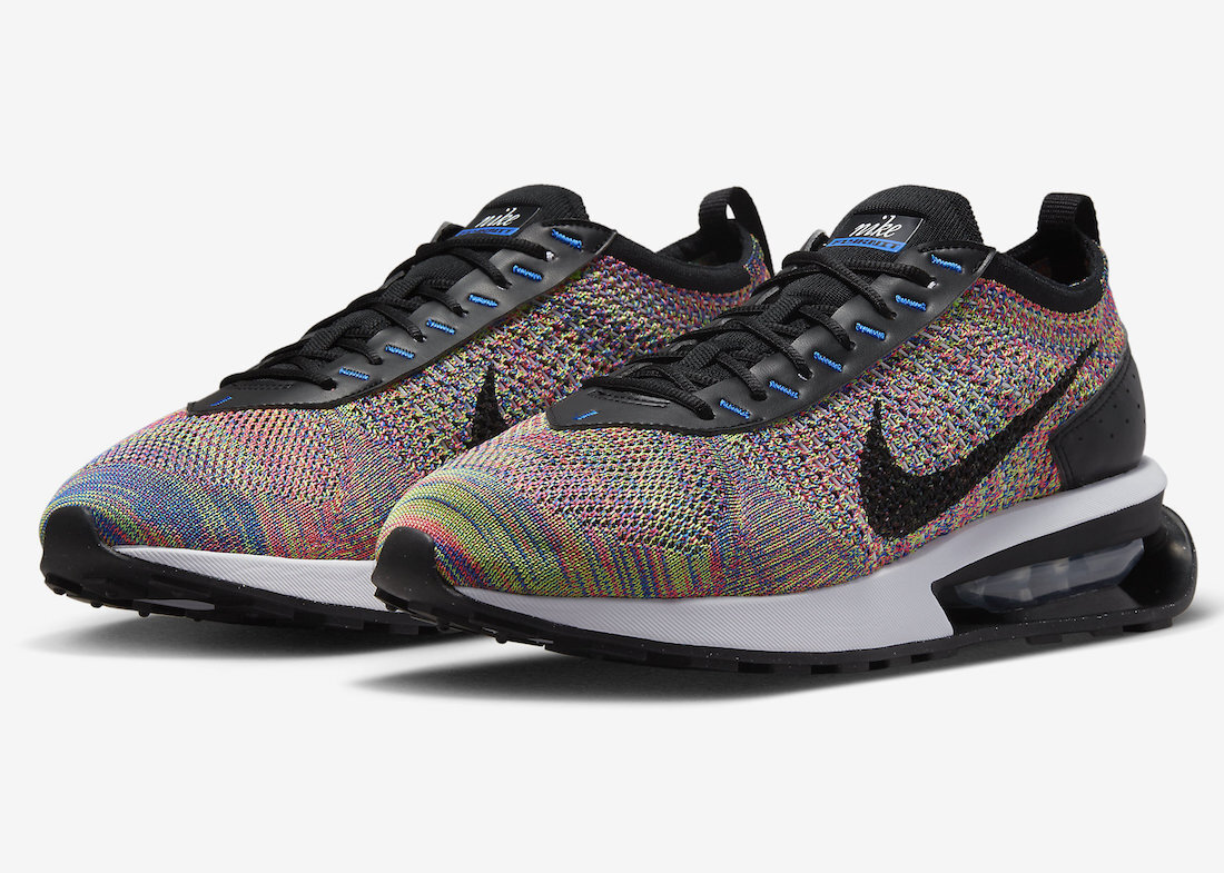 Nike Air Max Flyknit Racer Multicolor 2.0 Rainbow Pink Blue FD2765
