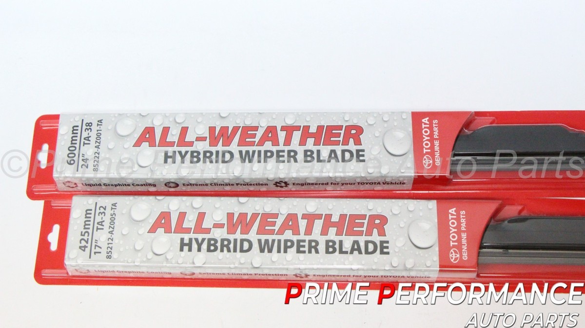 Toyota RAV4 2006-2012 Front All Weather Hybrid Wiper Blade Set