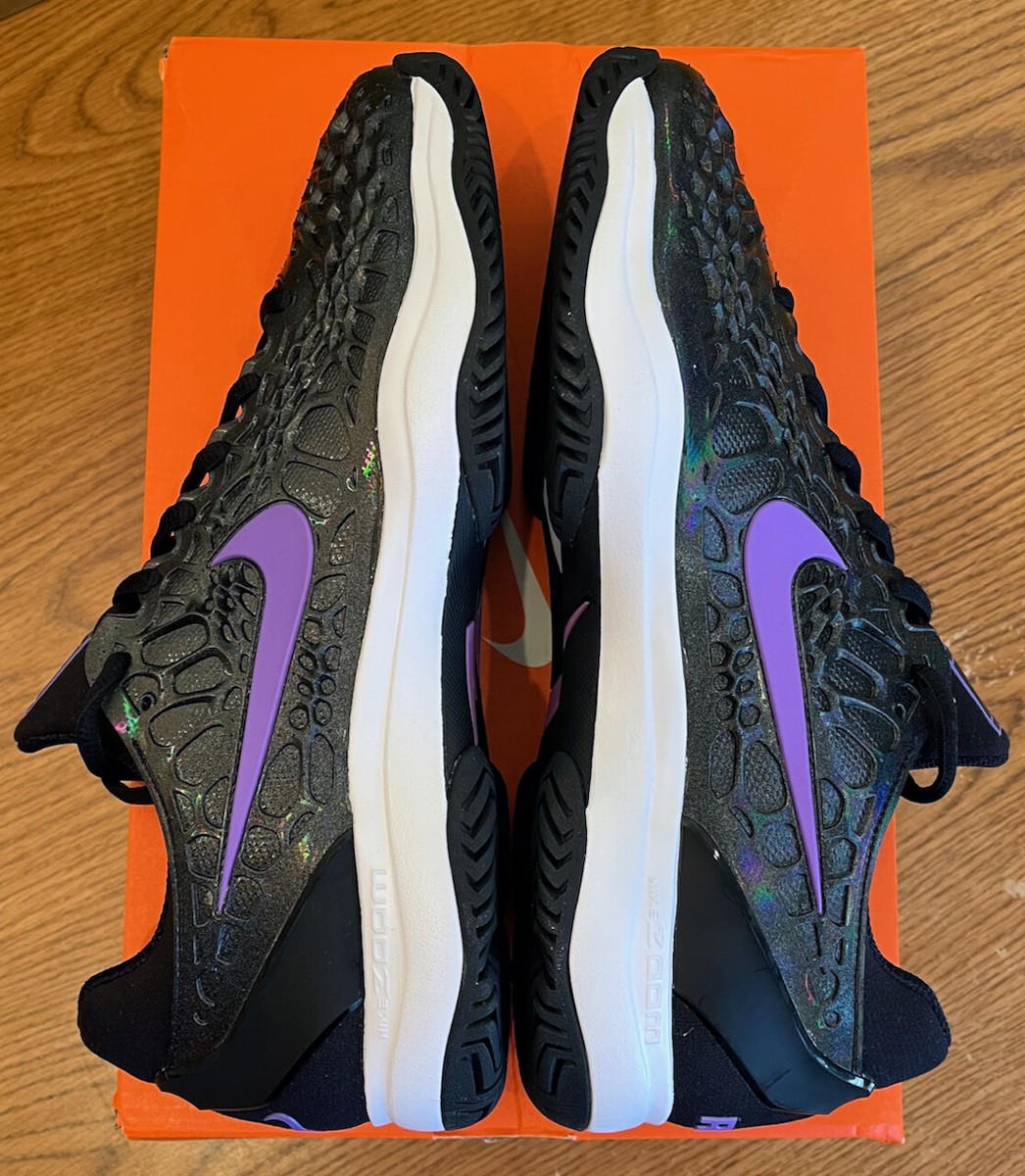 Nike Rafa Nadal 2019 US Open Zoom Cage 3 HC SLK 4 Tennis Shoes