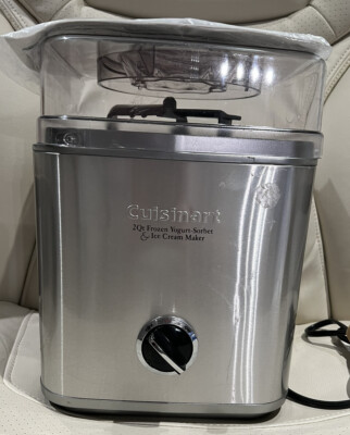 Cuisinart ICE-30BC Ice Cream Maker, 2-Qt, Silver | eBay