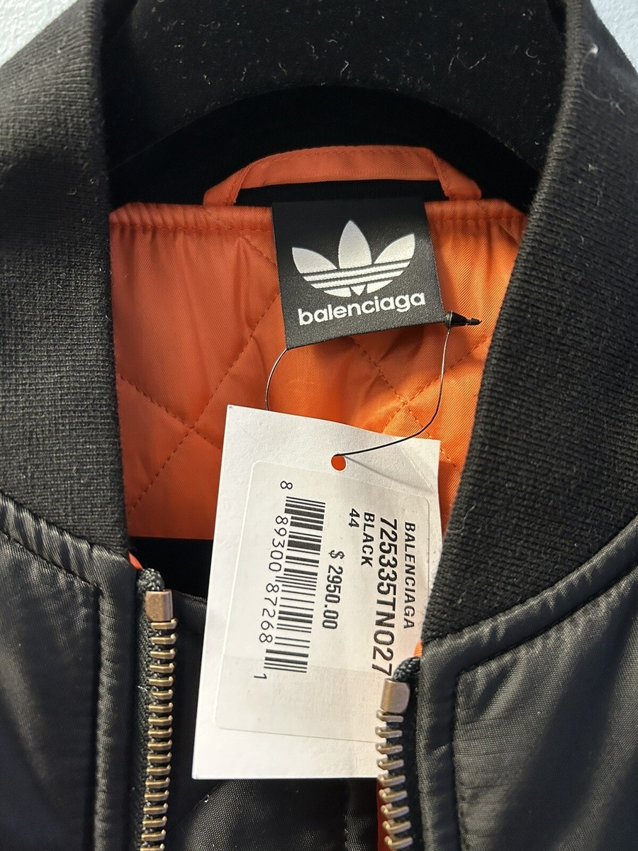 Balenciaga x Adidas Bomber Jacket Size 44 | eBay