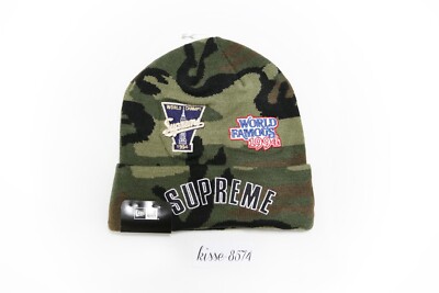 Supreme Championship Camo Beanie FW19 Rare | eBay