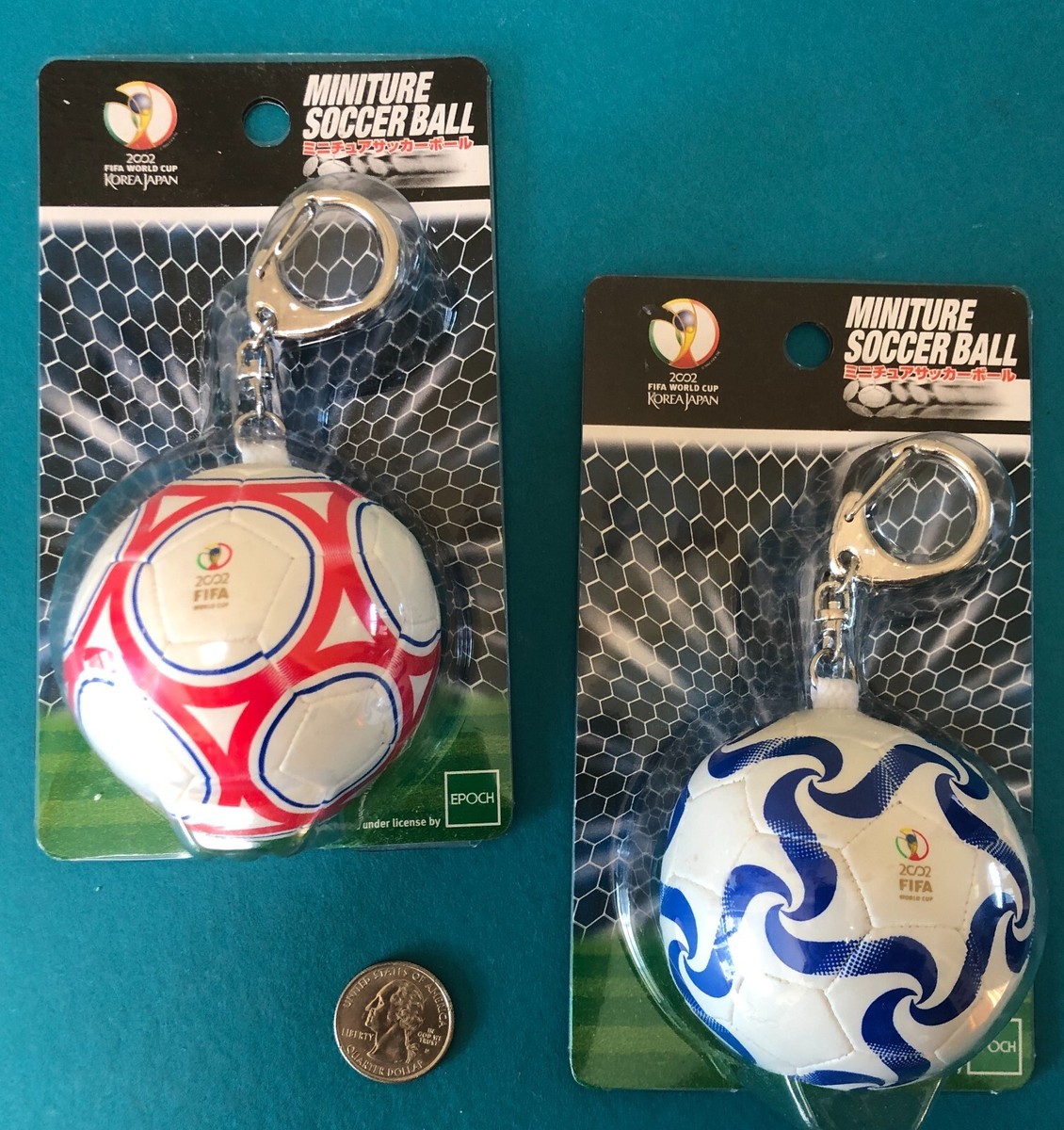 2002 FIFA World Cup Japan Korea Football / Soccer Ball Key Chain