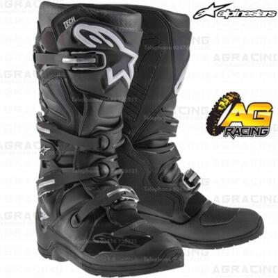 Alpinestars Tech 3 Enduro Boots Black Tech Three Enduro Sole Boot