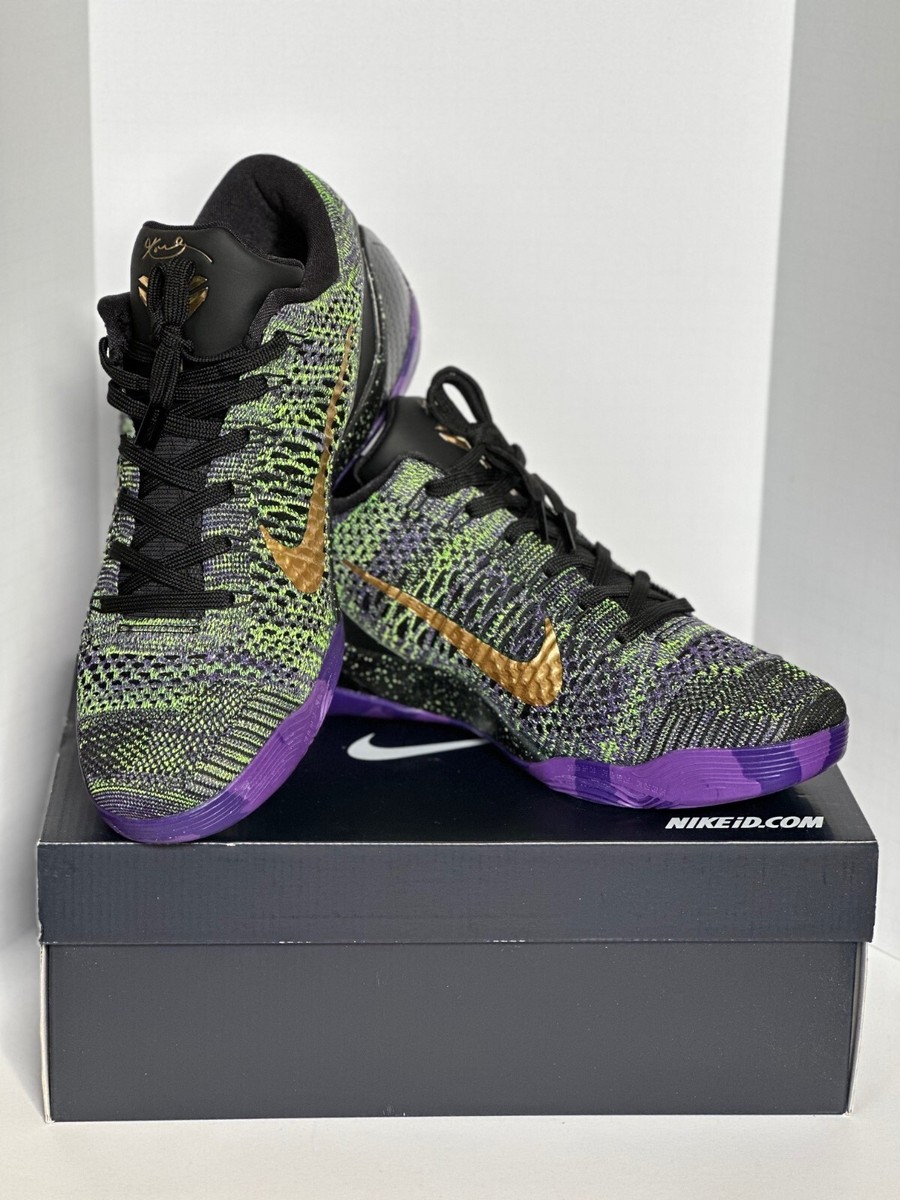 Size 10 - Nike Kobe IX 9 Elite Low iD Mamba Moment 2014 677992-998