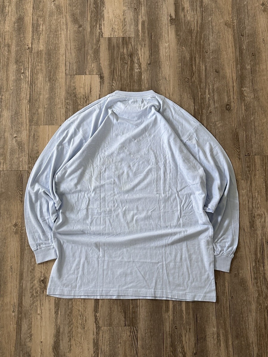 Vintage 90s Y2K Evisu Japan Daicock Logo Long Sleeve Shirt Sz 2XL