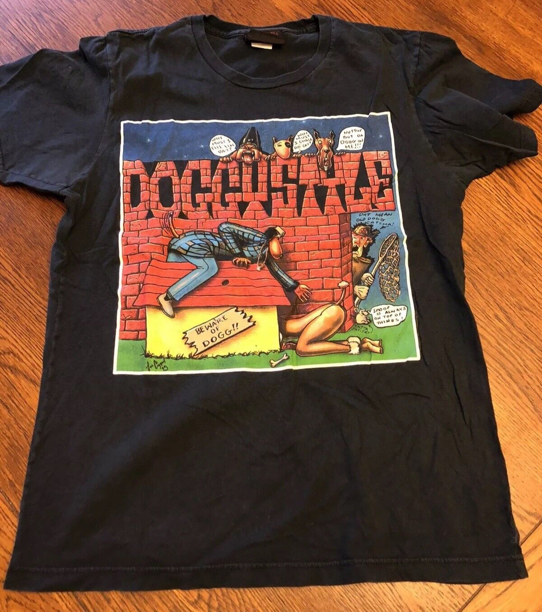 Snoop Dogg Doggy Style 2005 Deathrow Records Black Graphic T-shirt