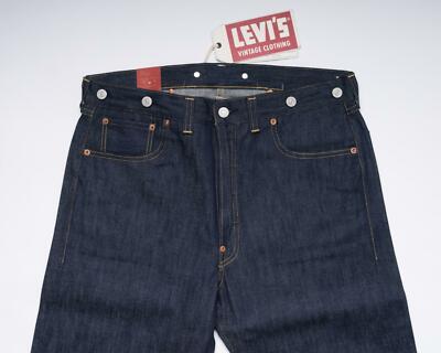 LVC Levi's Vintage Clothing 501XX 1933 Cinch Back Selvedge Denim