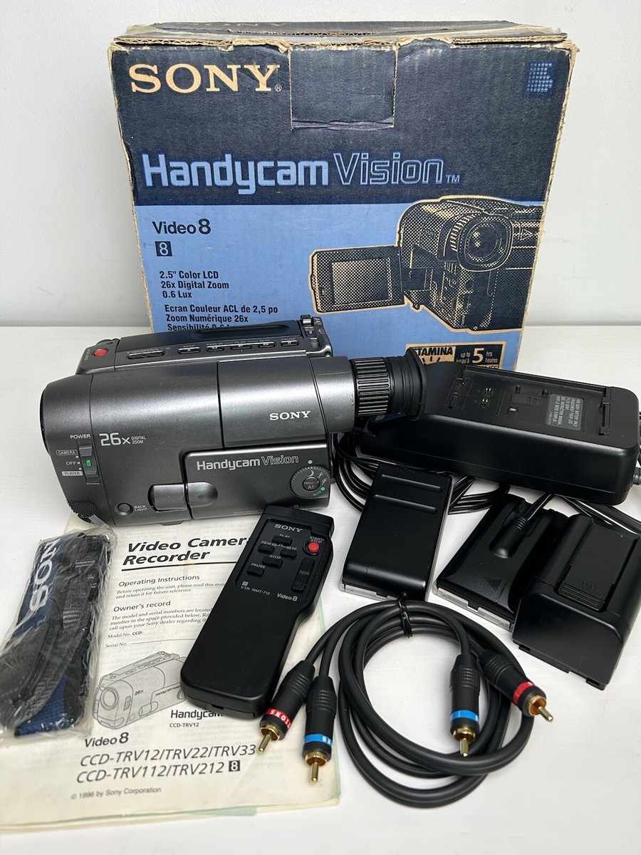 Sony Handycam Vision Video 8 CCD-TRV112 Camcorder Parts
