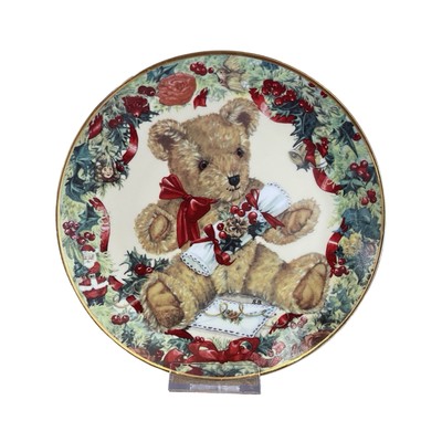 TEDDY'S FIRST CHRISTMAS Limited Franklin Mint Heirloom Sarah