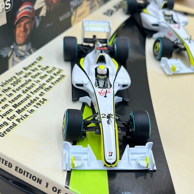 限定 1/43 ブラウンGP 2009 オーストラリアGP 1-2FINISH MINICHAMPS 1
