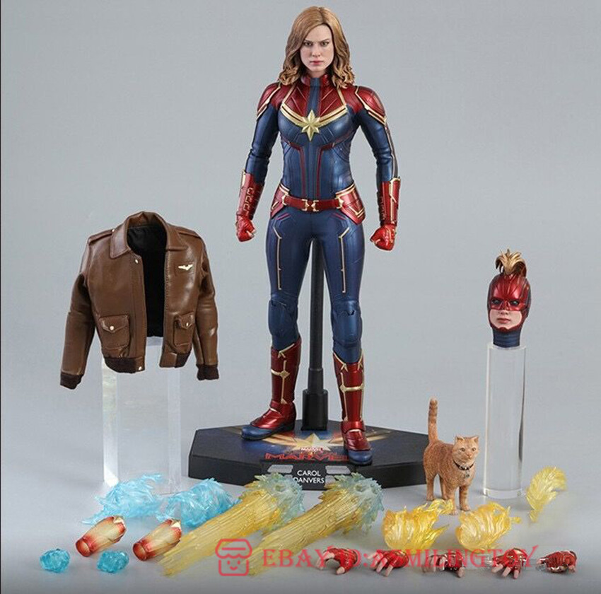 1/6 Hot Toys MMS 521 Captain Marvel Brie Larson Action Figure