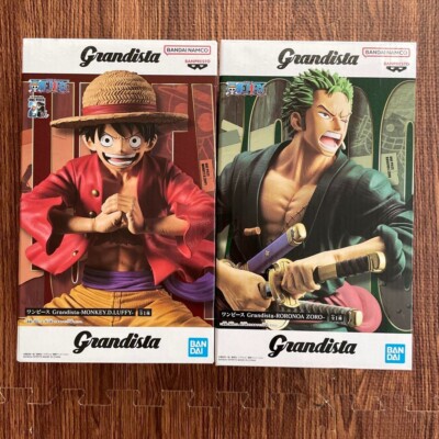 One Piece Grandista figure Luffy Zoro Set Banpresto New japan | eBay