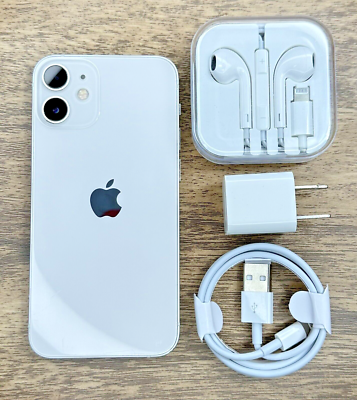 Apple iPhone 12 mini - 128GB - White (Fully Unlocked) - Good
