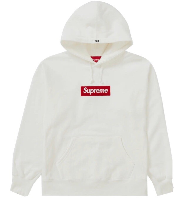 Supreme Box Logo Hoodie White Small FW21 (Brand New) | eBay