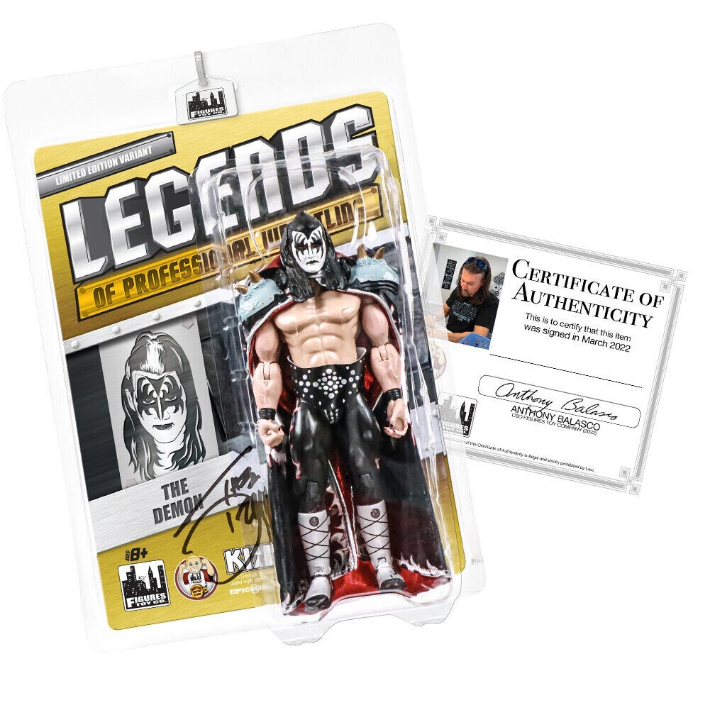 Legends of Professional Wrestling Figures: The Demon Signed Dale