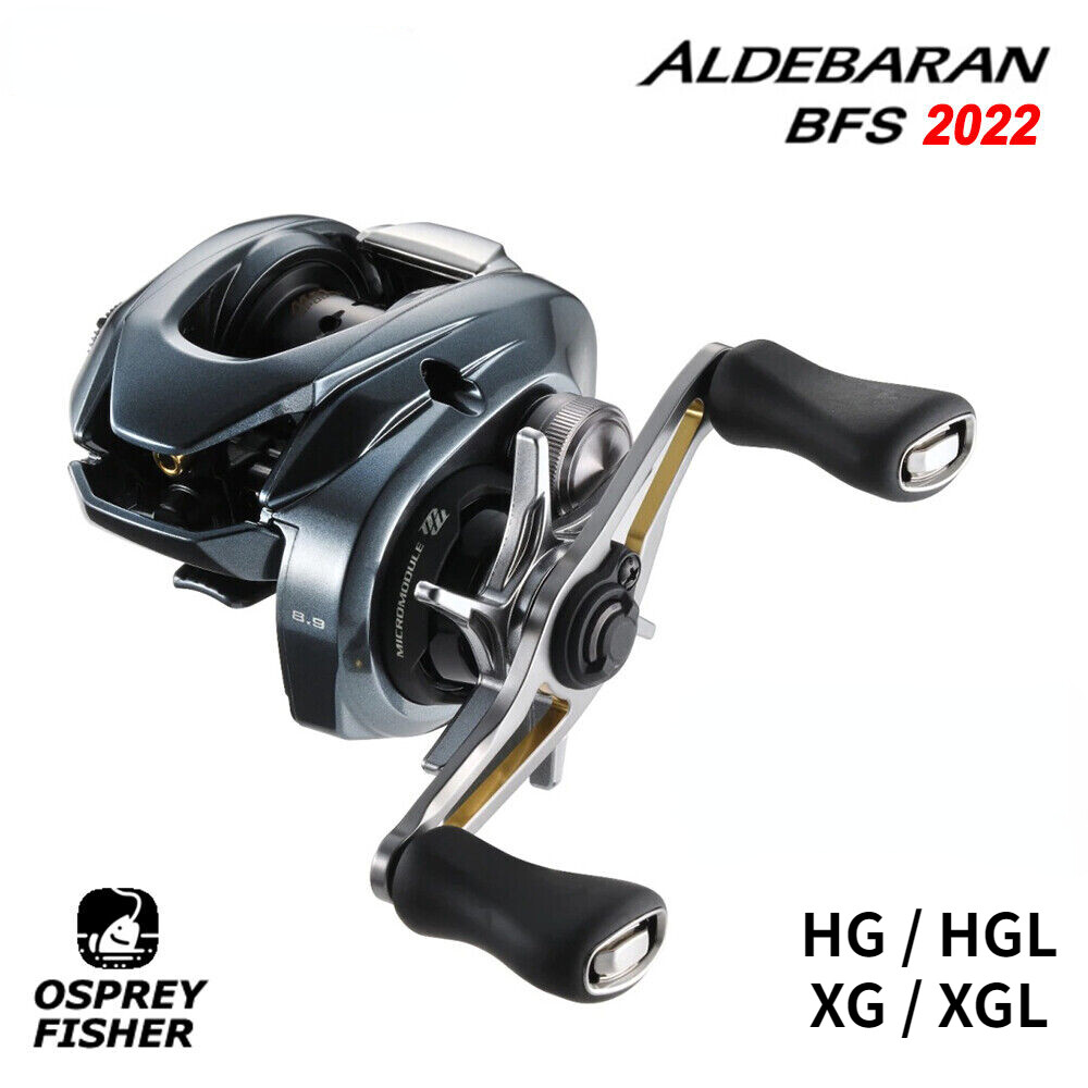 2022 Shimano Aldebaran BFS Baitcasting Fishing Reel 10+1BB