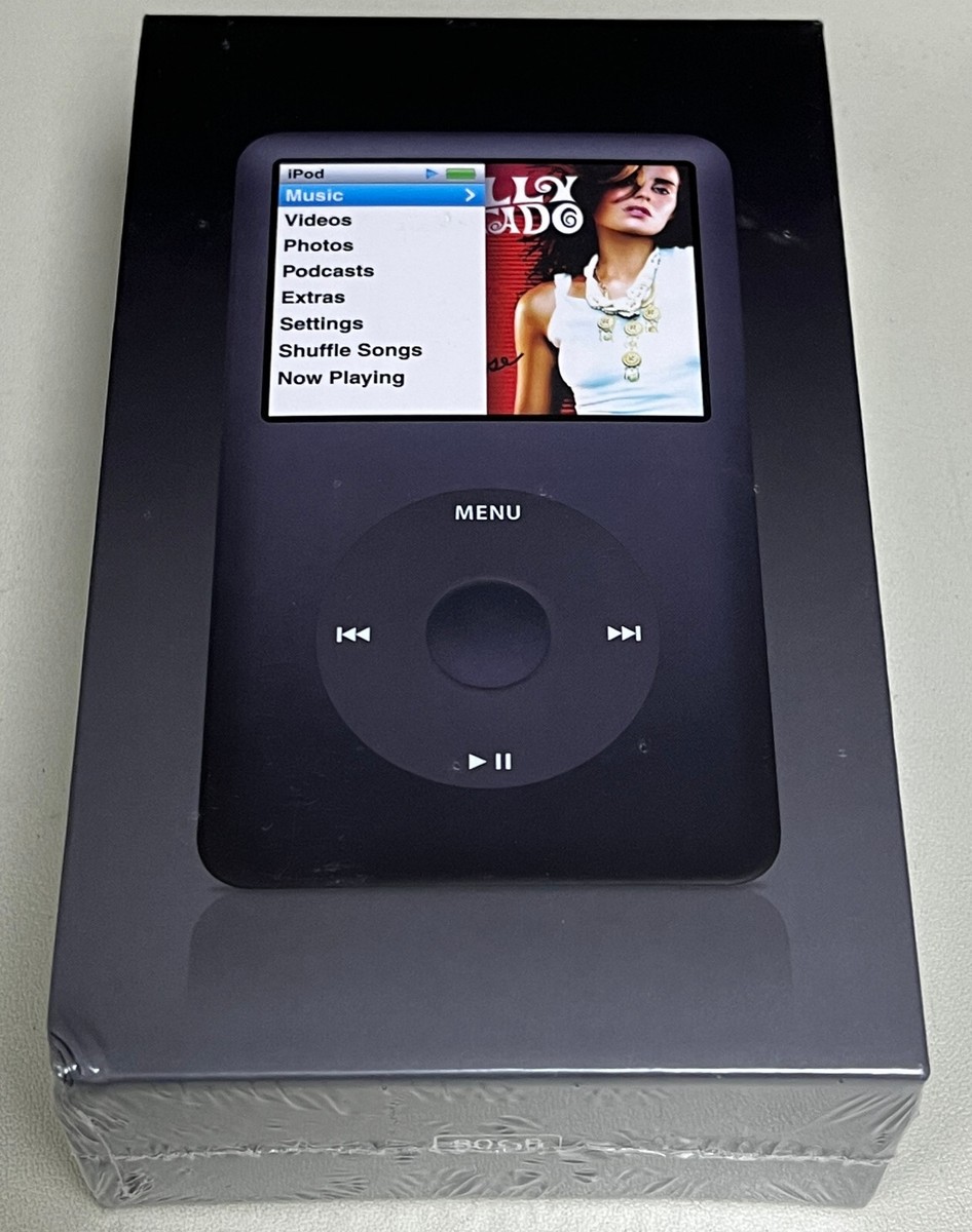 NEW Sealed RARE Apple iPod Classic 6th Generation 80GB Black