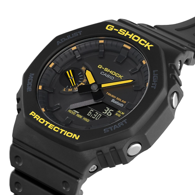 CASIO G-SHOCK GA-B2100CY-1AJF Caution Yellow Bluetooth Solar Watch