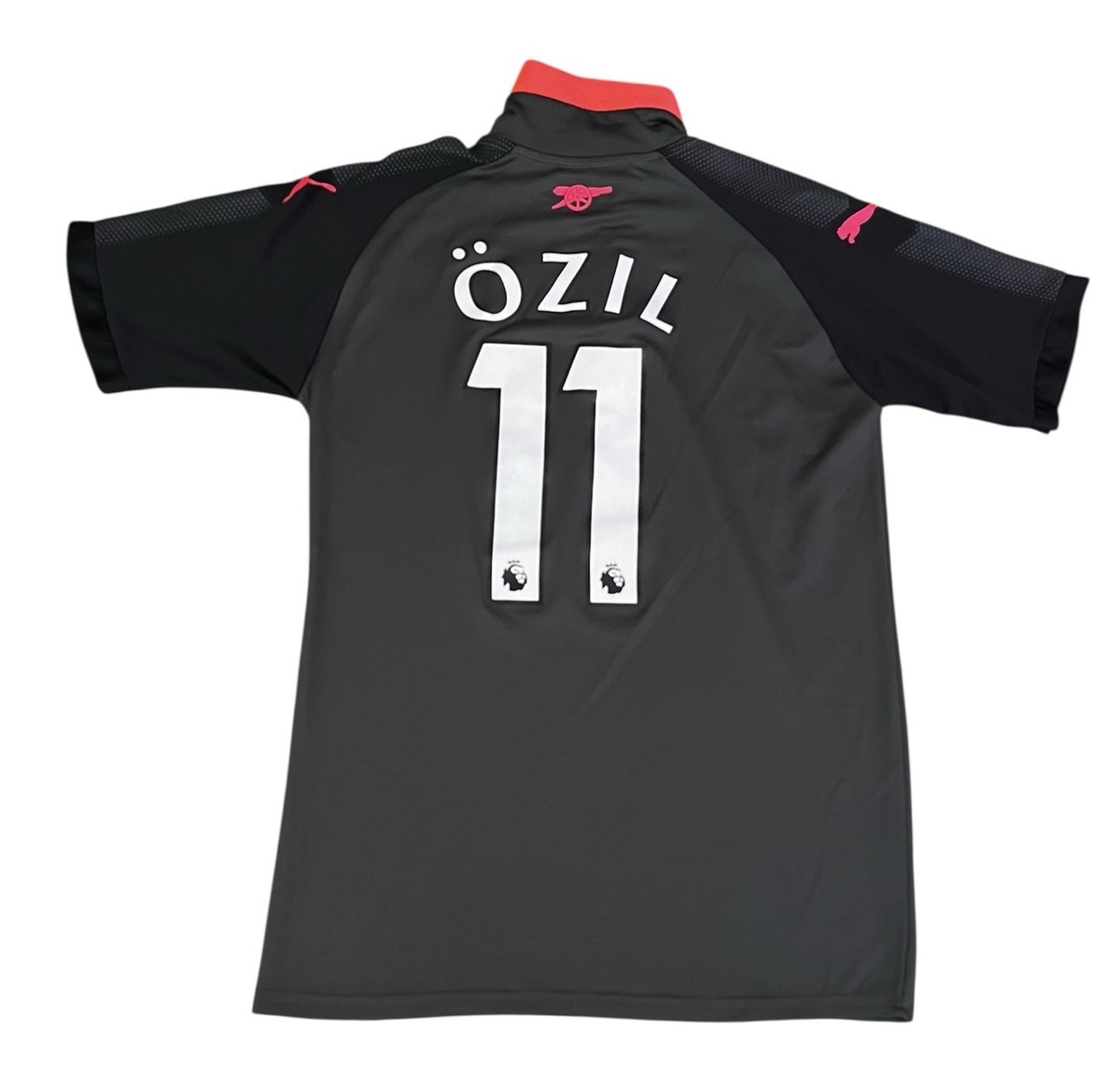 Arsenal 17/18 3rd Ozil #11 Puma UEFA Jersey Size Small Men | eBay