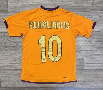 FC Barcelona Ronaldinho 10 シャツ Mサイズ レプリカ FC Barcelona
