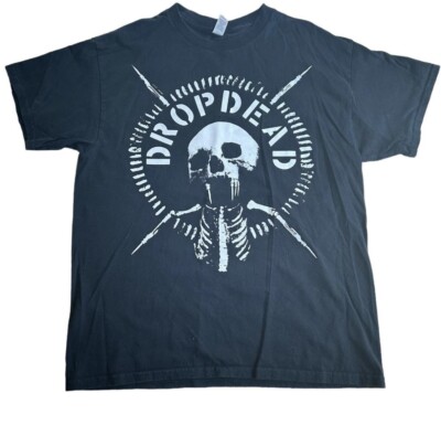 Dropdead Hardcore Crust Punk Band T Shirt Merch Vintage Grindcore