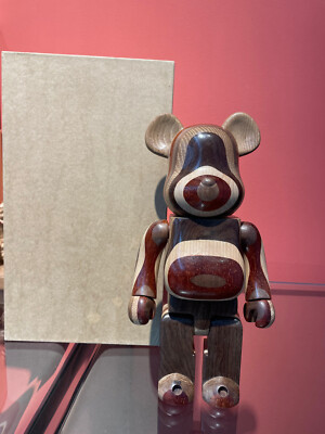 Bearbrick 400% Vertical Horizon 11-inch Height Collectible Wood