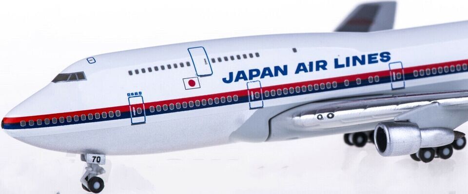 1:500 Hogan JAPAN AIRLINES BOEING 747-400 Passenger Aircraft