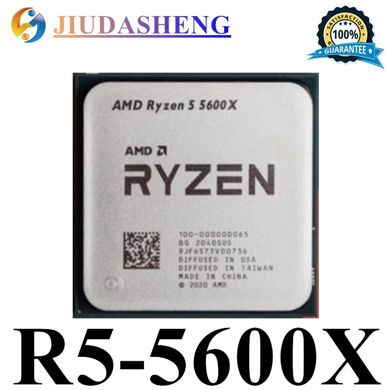 AMD Ryzen 5 5600X CPU 3.7-4.6GHz 6CORE 12Thr Socket AM4 65W