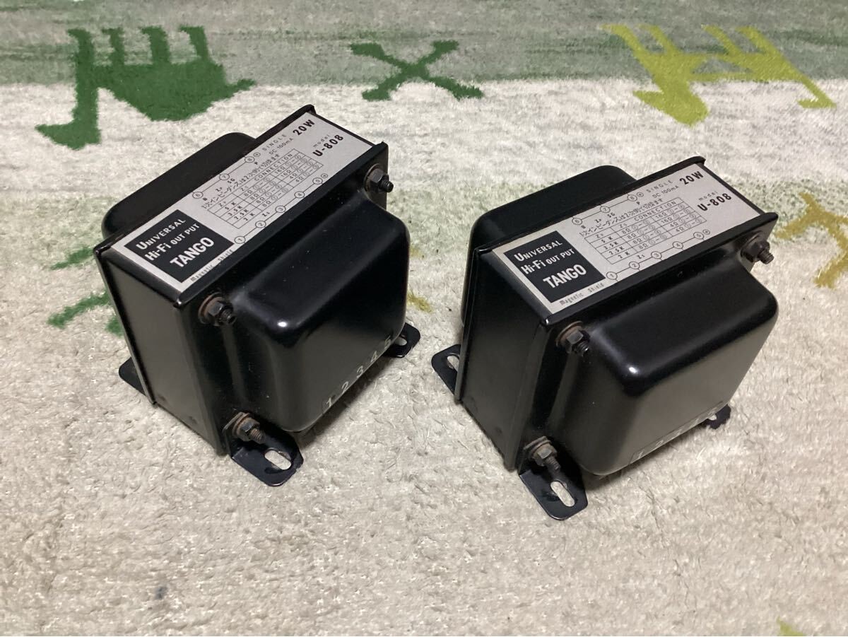Tango U-808 Pair Output Transformers Tube Amplifier | eBay