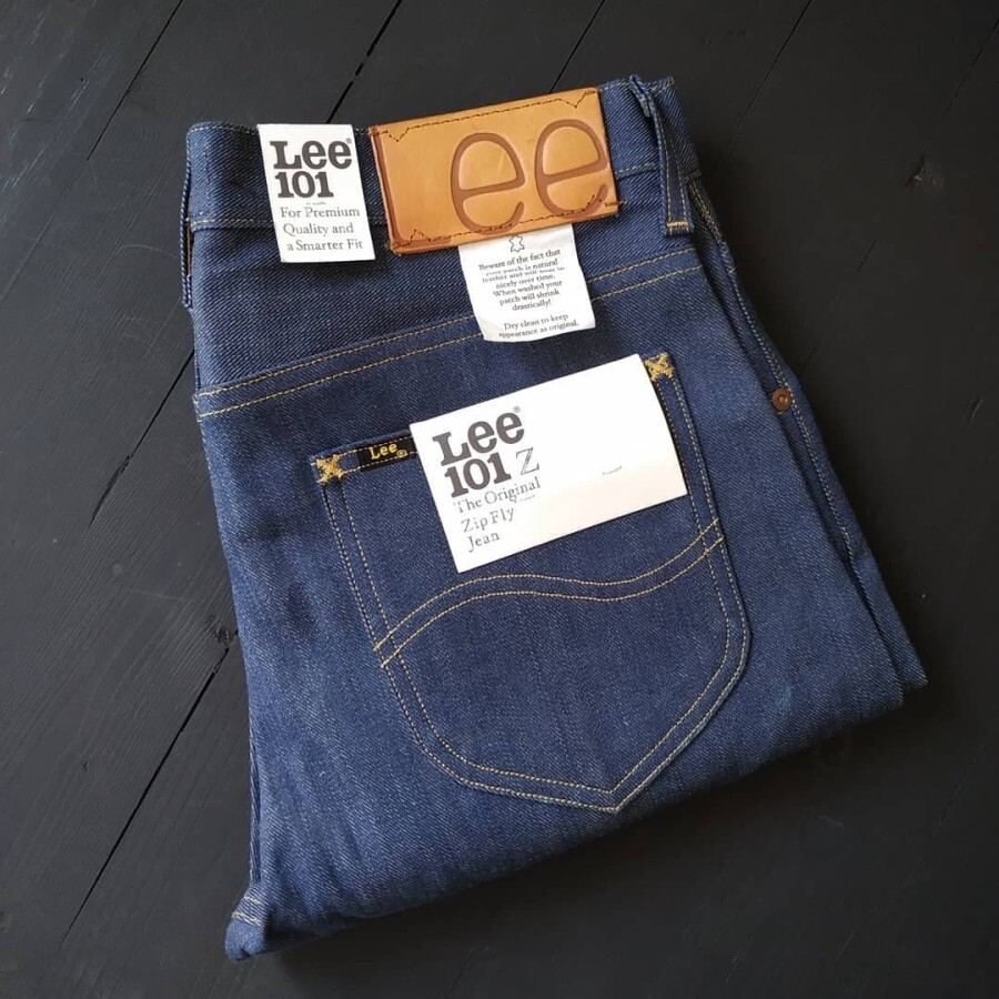Lee 101 Z RIDER RELAXED L9531841B 13oz Japanese Selvage INDIGO DRY