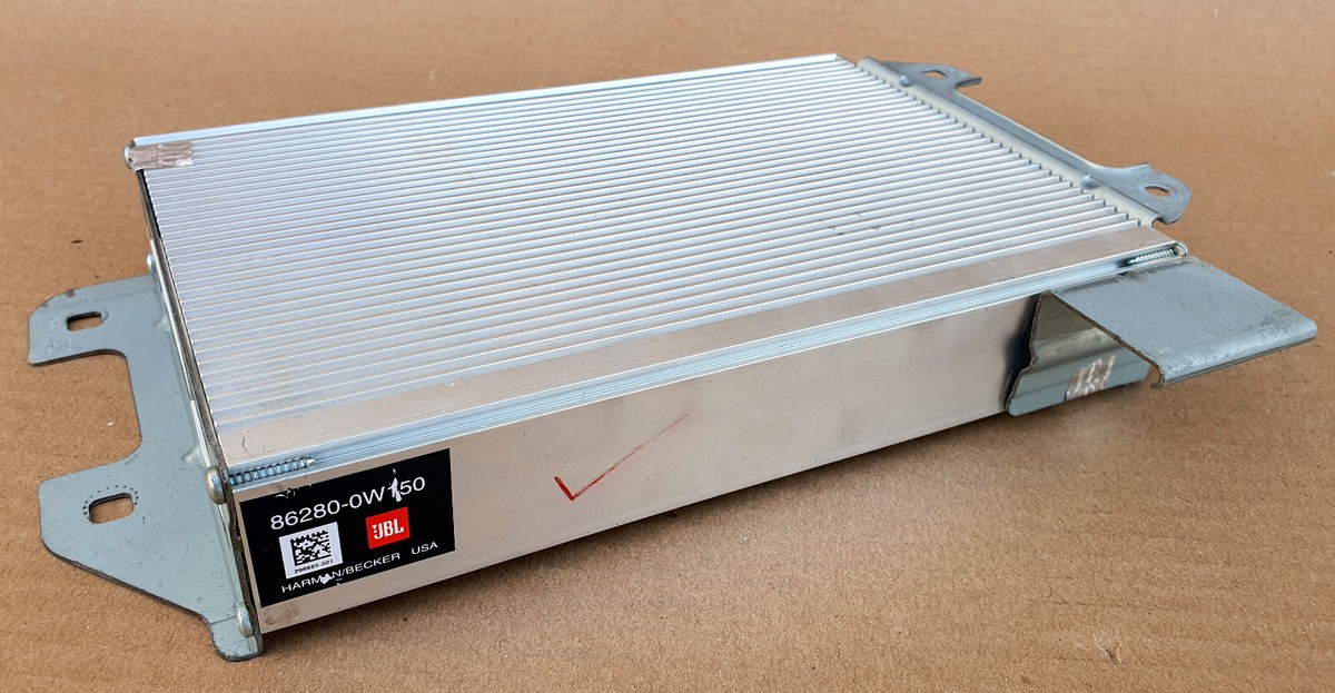 Toyota 4runner 2003-2009 JBL amplifier 86280-0w150 Oem used: fits