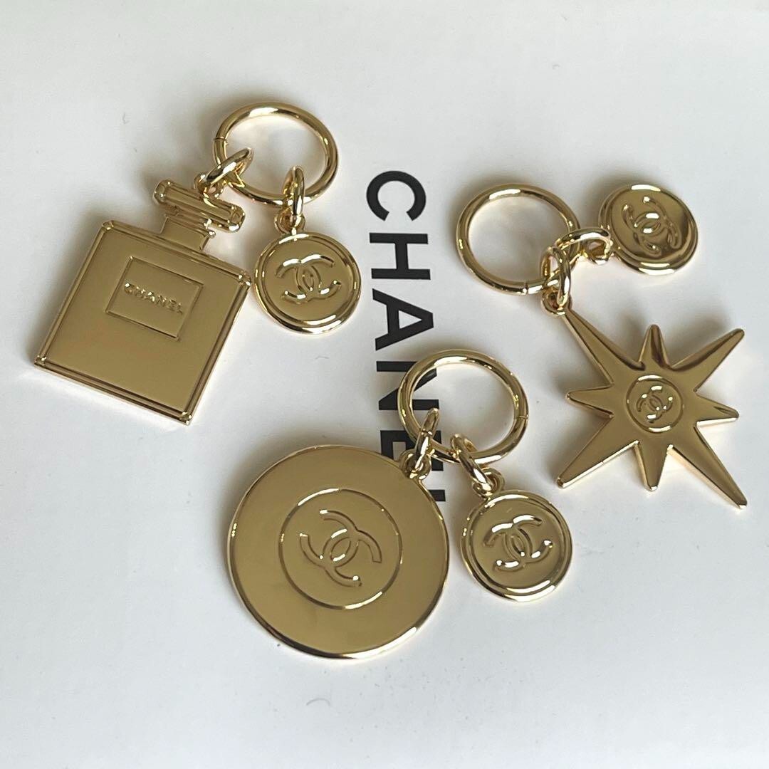 CHANEL Novelty Charm 2022 Holiday Christmas Limited set of 3 From
