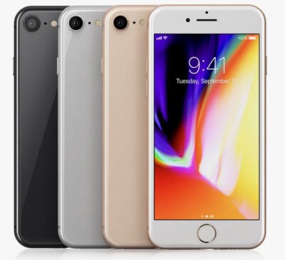 Apple iPhone 8 - 64GB Gold GSM Factory Unlocked AT&T T-Mobile CRAK