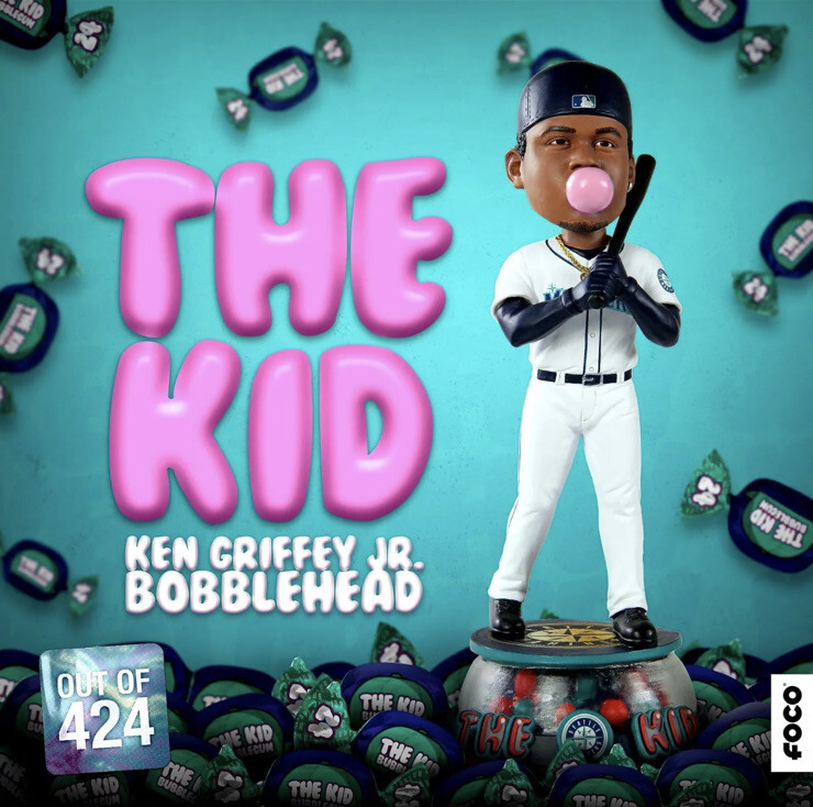 ケン・グリフィー・ジュニア／”THE KID” ボブルヘッド人形 ケン