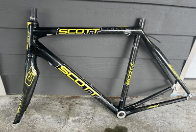Scott CR1 Team 56cm Carbon Fiber Frame Set, 700c | eBay