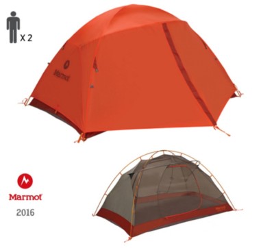 Marmot Catalyst 2P - 2 Person, 3 Season Tent Backpacking type with